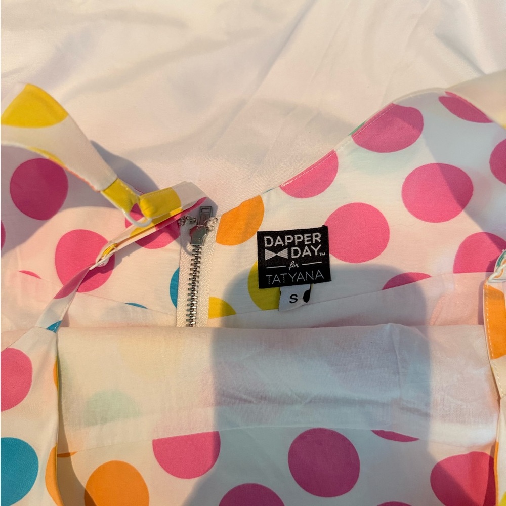 Tatyana Dapper Day Dots Dress - Picture 4 of 5